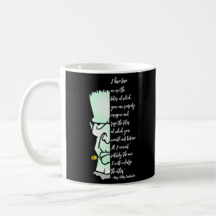 Mug Citation de Frankenstein's Monster, Shelley Love &