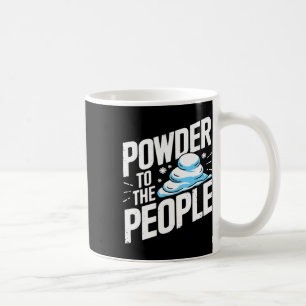 Mug Citation De Freerider De Ski De Snowboard - Poudre