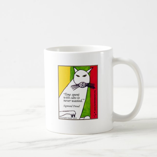Mug Citation de Freud (Droite)
