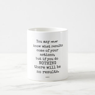 Mug Citation de Gandhi