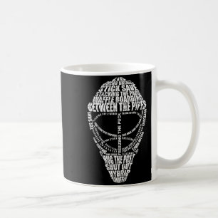 Mug Citation de gardien de but de hockey pour gardien 