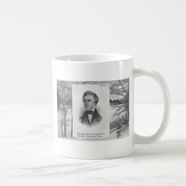 Mug Citation de Henry David Thoreau (Droite)