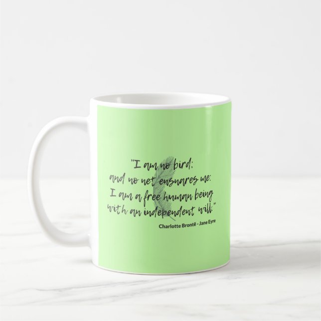 Mug Citation de Jane Eyre II (Gauche)