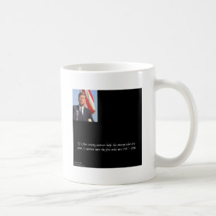 Mug Citation de JFK sur le sauvetage des riches et des