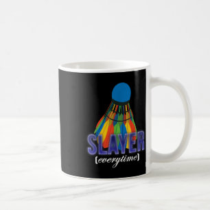 Mug Citation de joueur de badminton de volant 