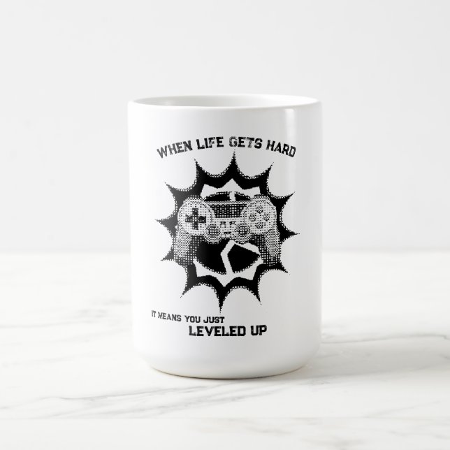 Mug Citation de joueur qui a monté de niveau (Centre)