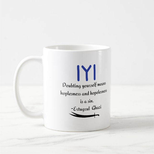 Mug Citation de Kayi Ertugrul Ghazi sur Hopeless (Gauche)