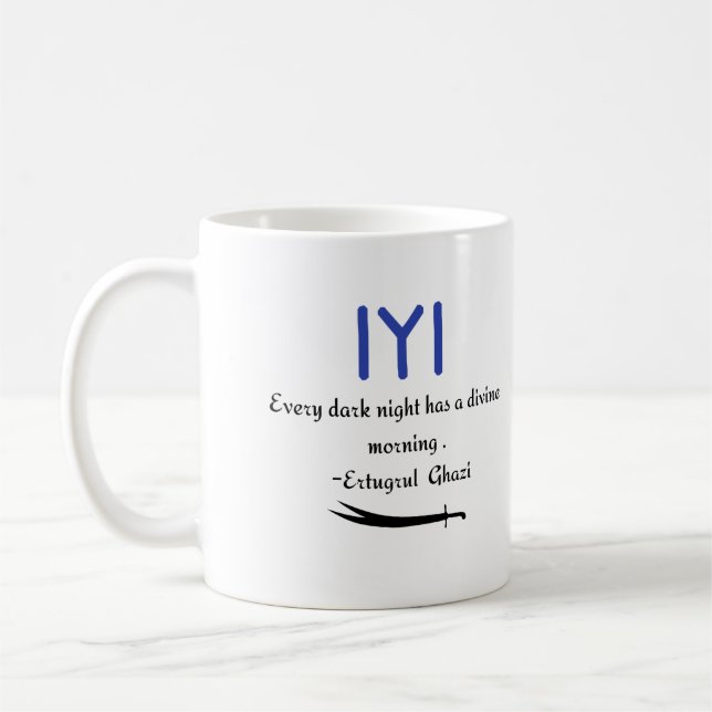 Mug Citation de Kayi Ertugrul Ghazi sur l'espoir (Gauche)