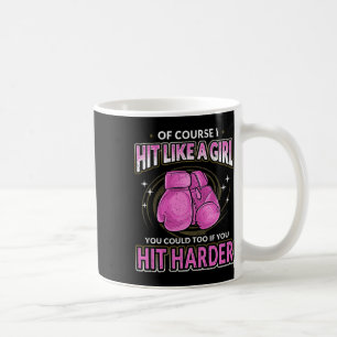 Mug Citation de kickboxing pour femmes Image de citati