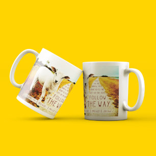 Mug Citation de la Bible Suivez la voie