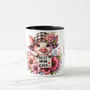 Mug Citation de la Fête des Mères personnalisée mignon