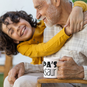 Mug Citation de la Fête des pères du petit dinosaure d
