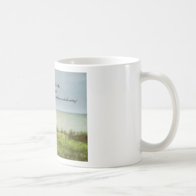 Mug citation de la scène de plage montessori (Droite)