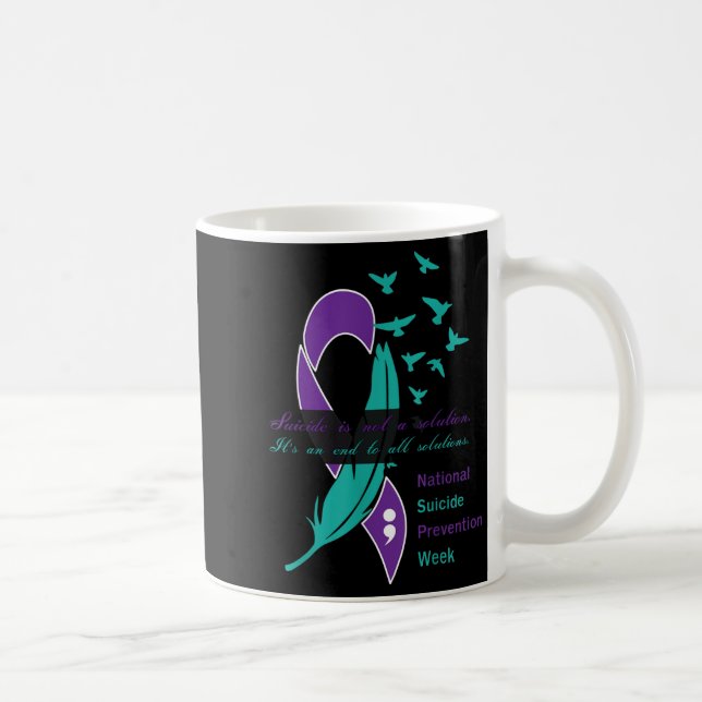 Mug Citation de la Semaine nationale de prévention du  (Droite)