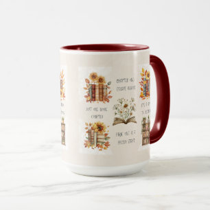 Mug Citation de l'amant de livre mignon Wrap