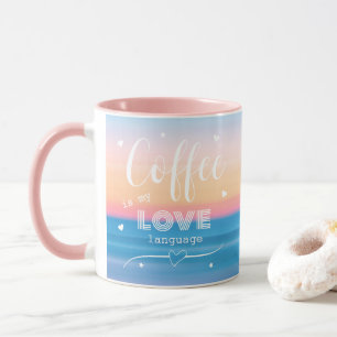 Mug Citation de l'amoureuse du café féminin
