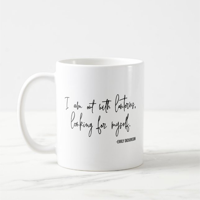 Mug Citation de l'auteur littéraire pour les amateurs  (Gauche)
