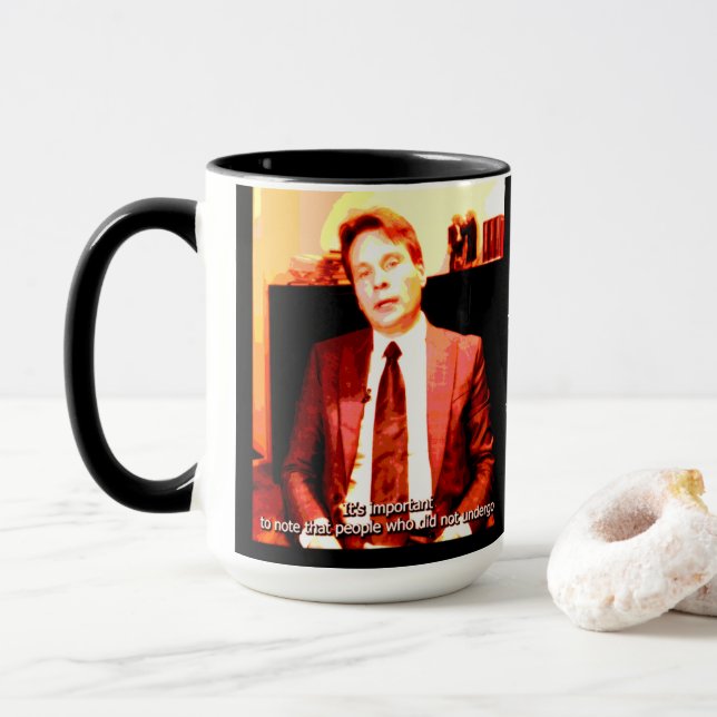 Mug Citation de l'avocat Peter Stassen par RoseWrites (Avec donut)