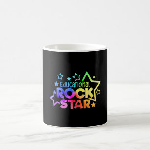 Mug Citation de l'enseignant de l'ÉDUCATIF ROCKSTAR F