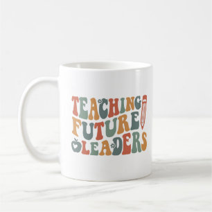 Mug Citation de l'enseignant super Earth Tones