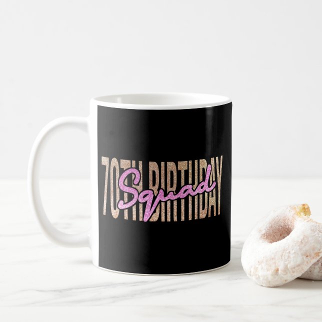 Mug Citation de l'équipe du 70e anniversaire (Avec donut)