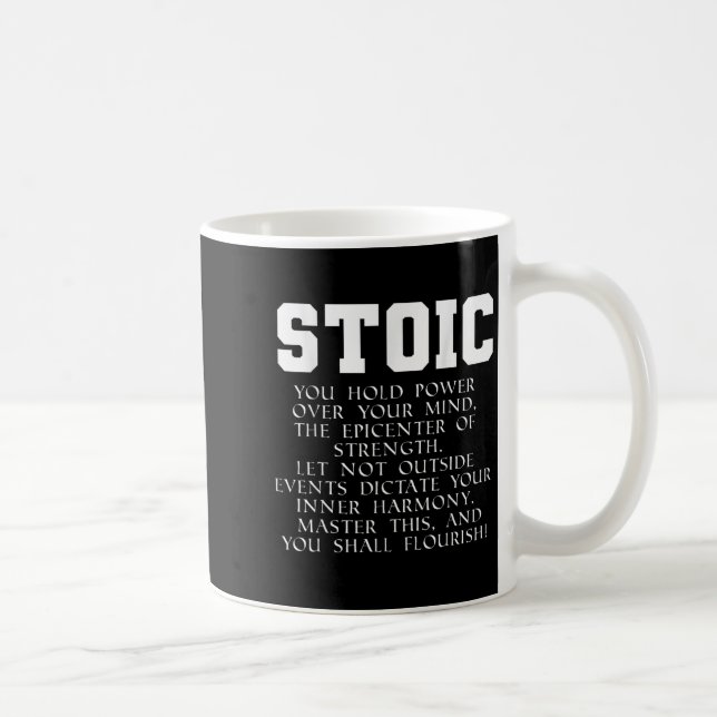 Mug Citation de livre de l'Empire romain Marcus Aureli (Droite)