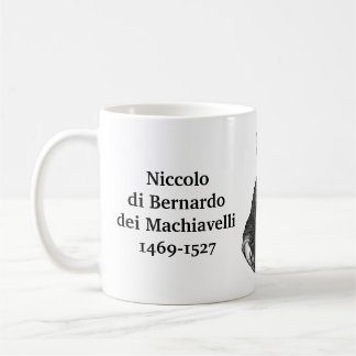 Mug Citation de Machiavelli sur l'intelligence