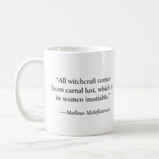 Mug Citation de Maleficarum de Malleus - insatiable