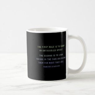 Mug Citation De Marcus Aurelius Stoic, Motivation De L