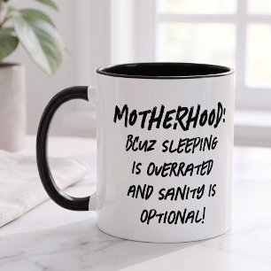 Mug Citation de maternité amusante Moderne Simple Grun