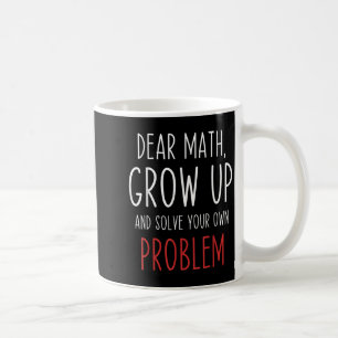 Mug Citation de maths drôle Cher professeur de maths M