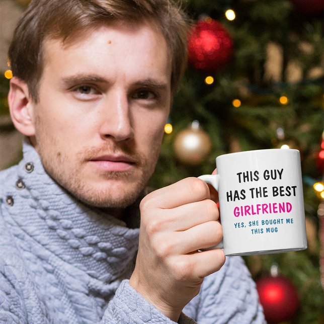 Mug Citation de meilleure amie drôle pour copain (Créateur téléchargé)
