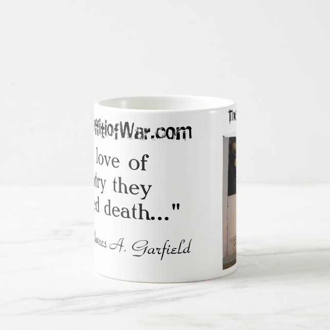 Mug Citation de mémorial/Garfield de barrière du (Centre)