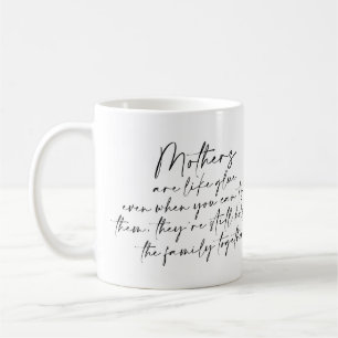 Mug Citation de Mère en Écriture Noire Photo Personnal