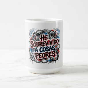 Mug Citation de motard espagnol – graffiti