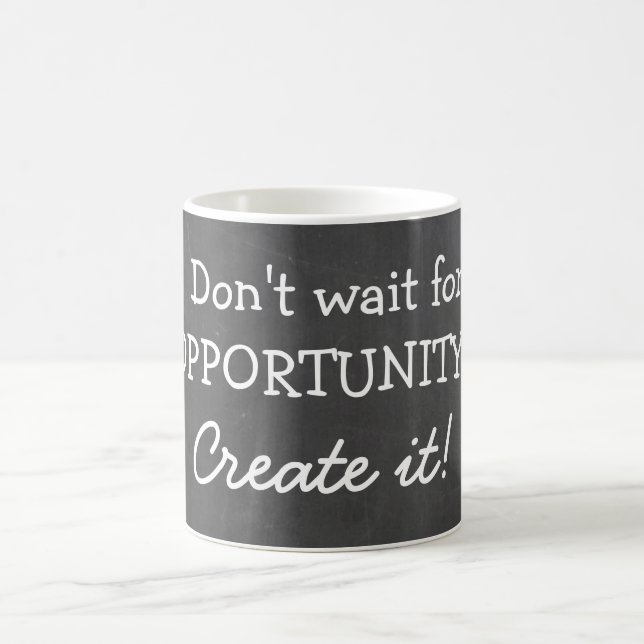 Mug Citation de motivation sur tableau noir (Centre)