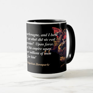 Mug Citation de Napoléon Bonaparte sur Jésus-Christ