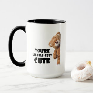 Mug Citation de nounours mignon Tu es incroyablement m