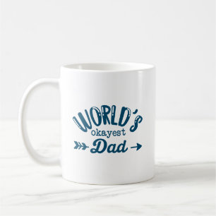 Mug Citation de papa le plus drôle du monde avec un te