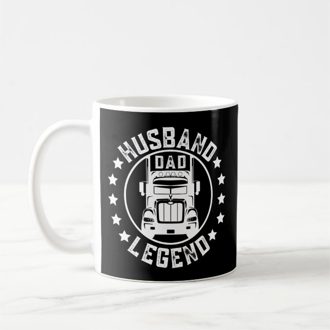 Mug Citation de papa routier vintage (Gauche)