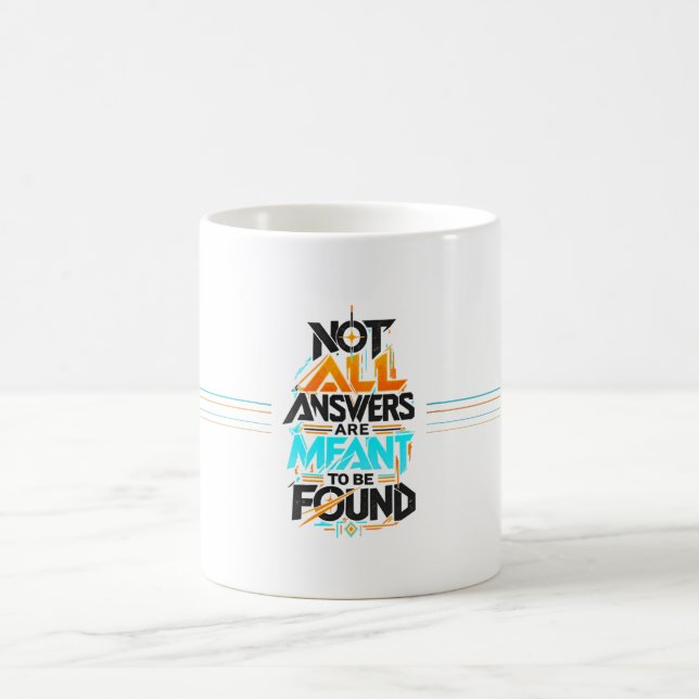 Mug Citation de pause café réfléchie (Centre)