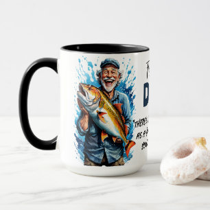Mug Citation de pêche au gros poisson du pêcheur