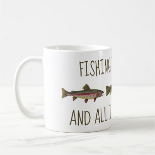 Mug Citation de pêche au truite arc-en-ciel brune
