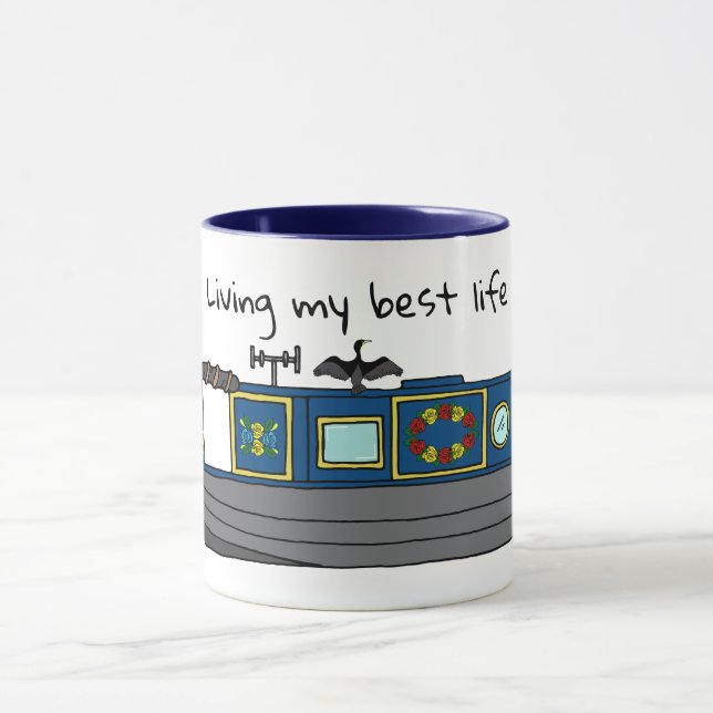 Mug Citation de propriétaire de péniche de canal pour  (Centre)