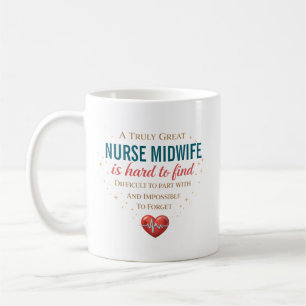 Mug Citation de reconnaissance pour une sage-femme per
