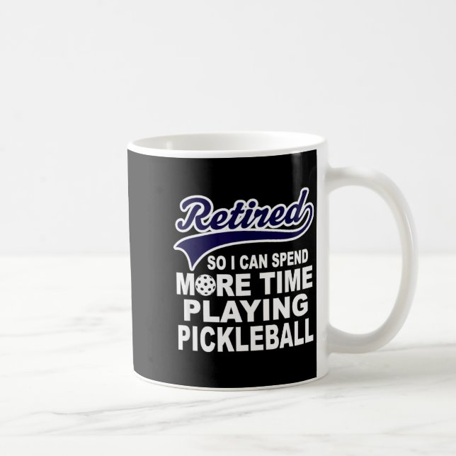 Mug Citation de retraite drôle de Ckleball  (Droite)