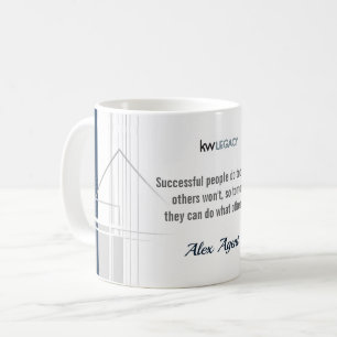 Mug Citation de réussite Immobilier / Services de mais