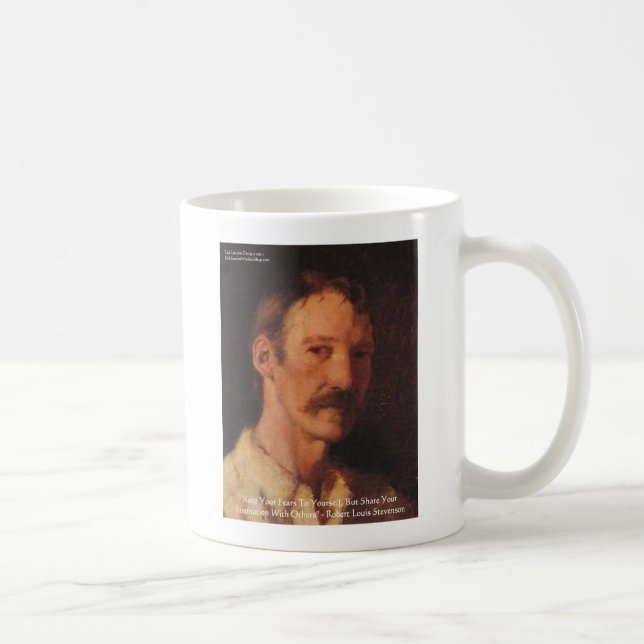 Mug Citation de Robert Louis Stevenson (Droite)