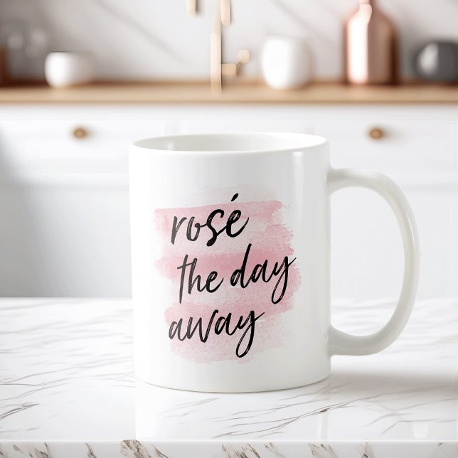 Mug Citation de Rosé Day Away (Créateur téléchargé)