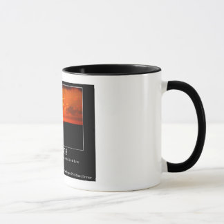 Mug Citation de Rumi et photo du coucher du soleil sur